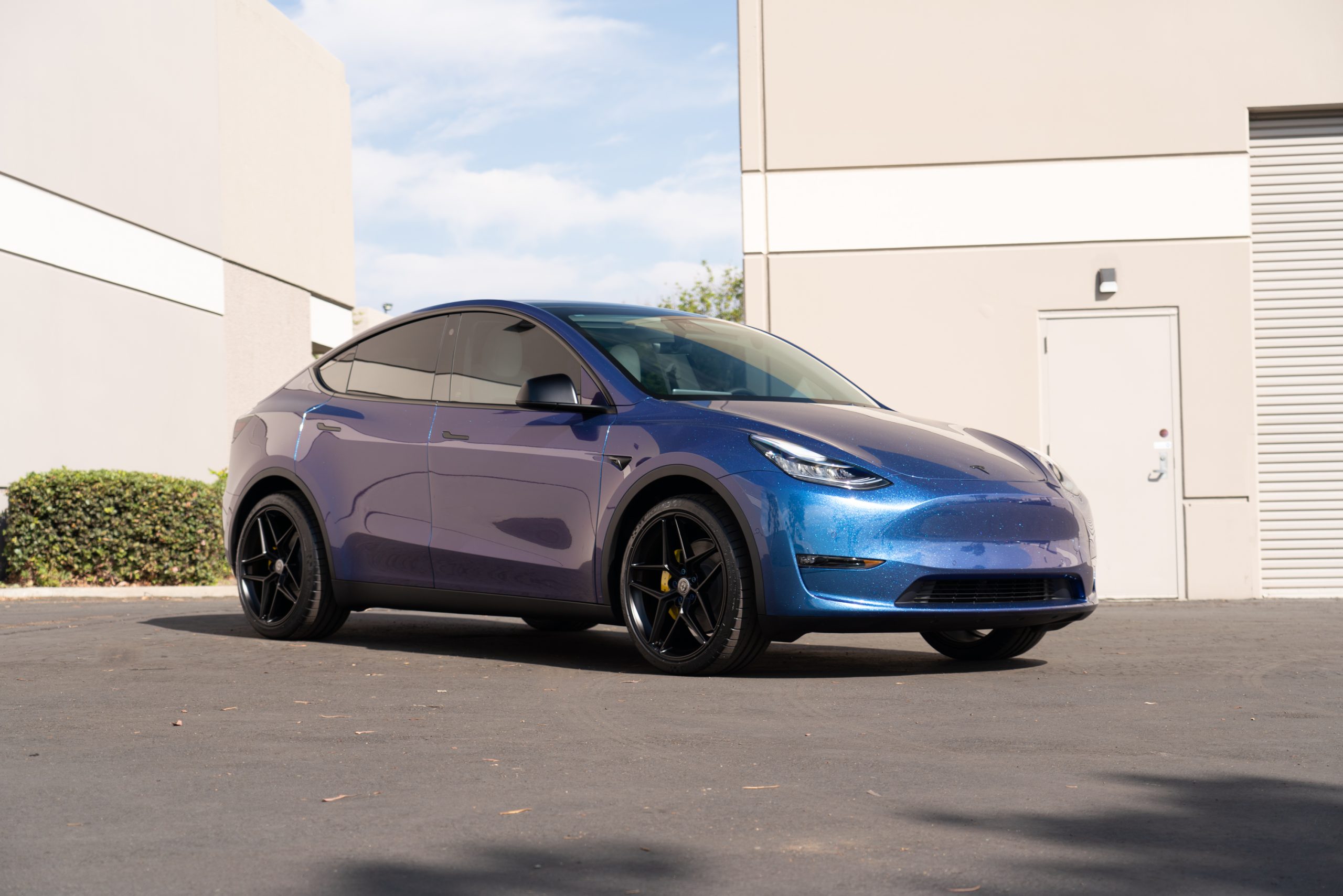 Tesla Model Y with DYNOprism PPF