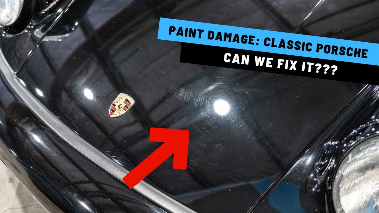 Cover Image for Video Showing Paint Damage to Porsche.