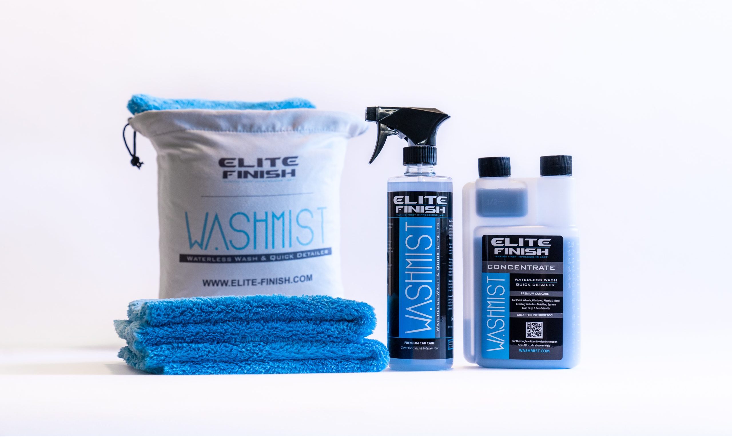 WashMist Waterless Wash Kit Product Image for Elite Finish Shop.
